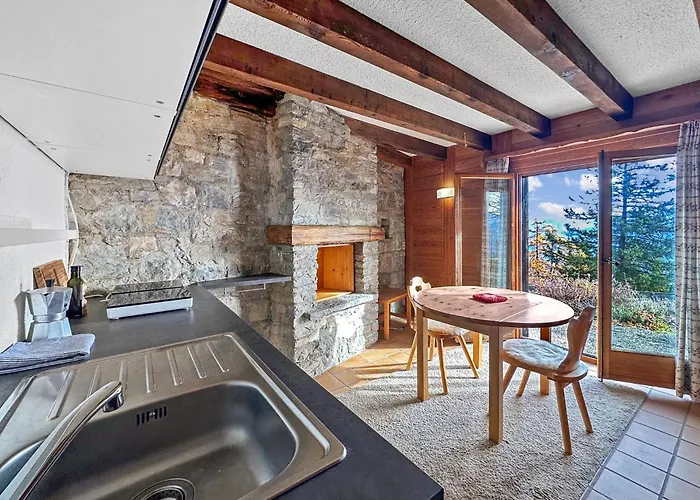 Apartment Po Petite Ourses - Slopeside - Swiss Alp *